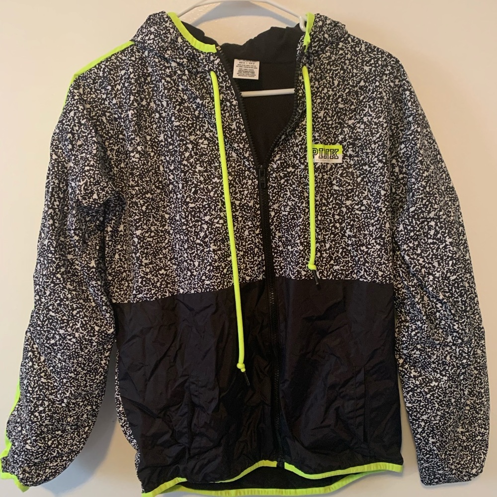 Pink windbreaker